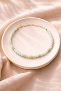 Burmese Jade and Gold-Filled Bracelet Fable Stones