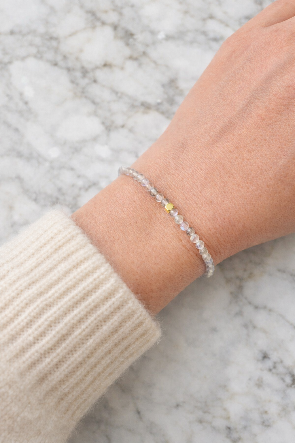 Labradorite and Gold-Filled Bracelet Fable Stones