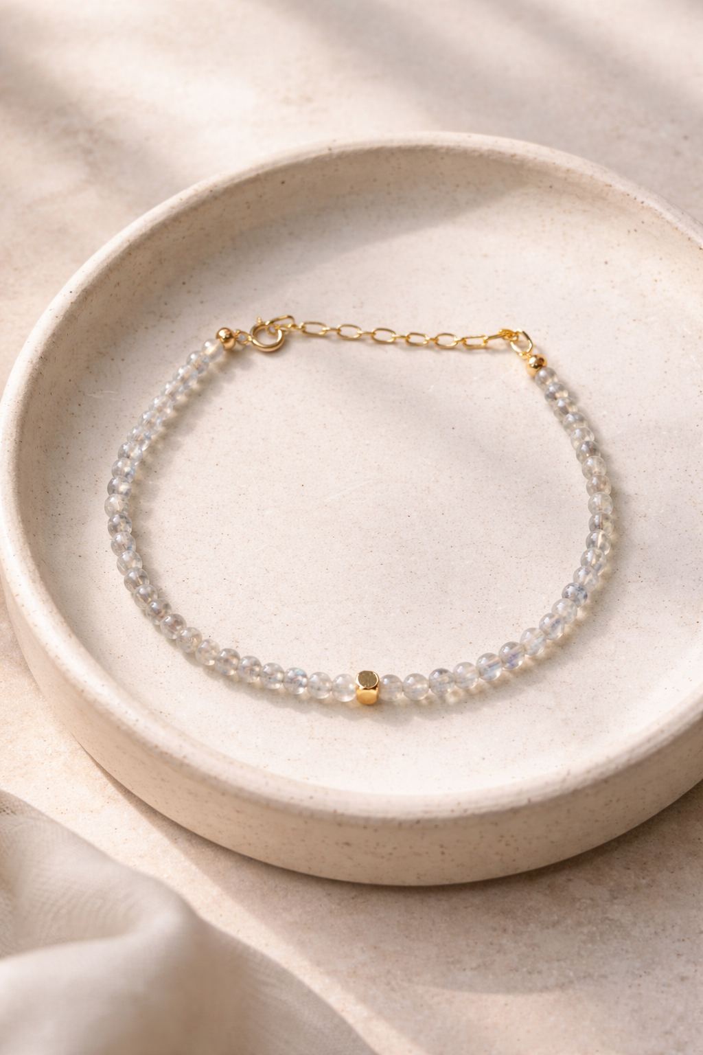 Labradorite and Gold-Filled Bracelet Fable Stones
