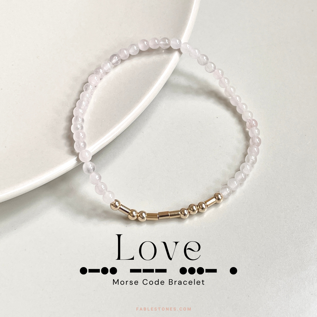Morse Code Bracelet Embrace