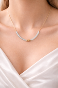 Aquamarine Necklace Fable Stones