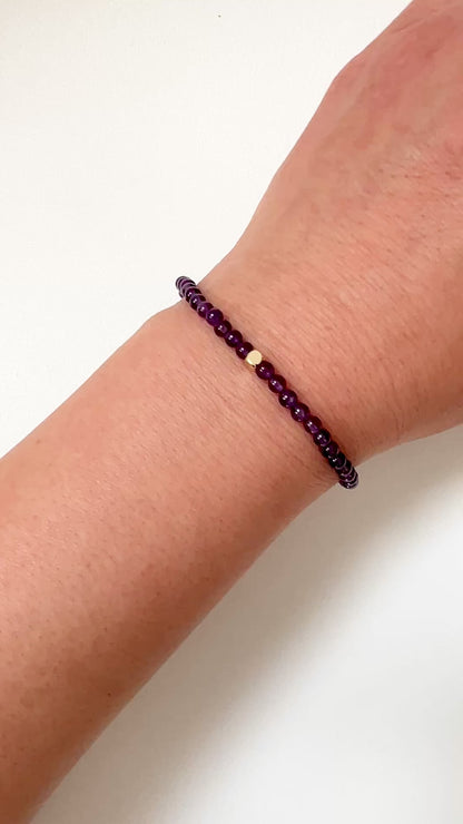 Amethyst Bracelet – Soothing Tranquility and Balance