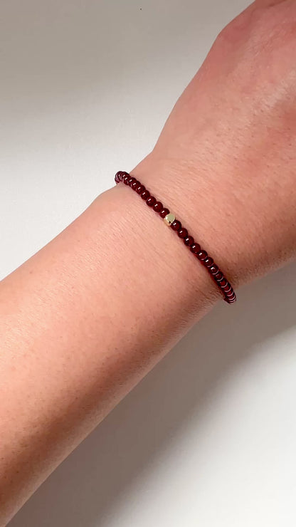 Garnet Bracelet – Infusion of Energy and Vitality