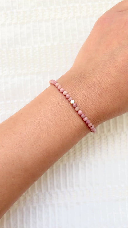 The Healing Ritual Bracelet – Rhodochrosite