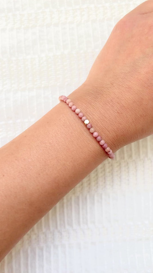 The Healing Ritual Bracelet – Rhodochrosite