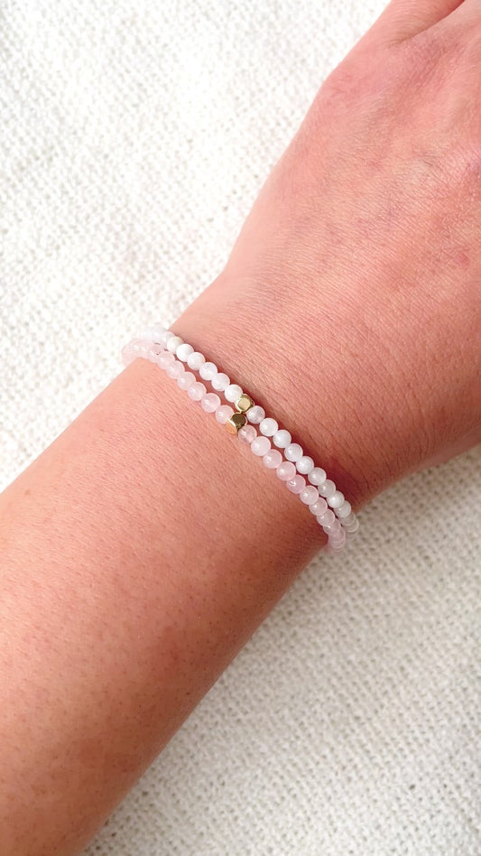 The Self-Love Set – Rose Quartz & Moonstone Duo for Soft Power