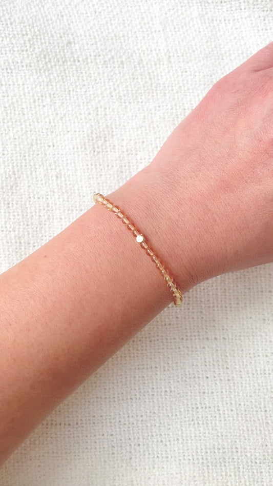 The Optimism Ritual Bracelet – Citrine