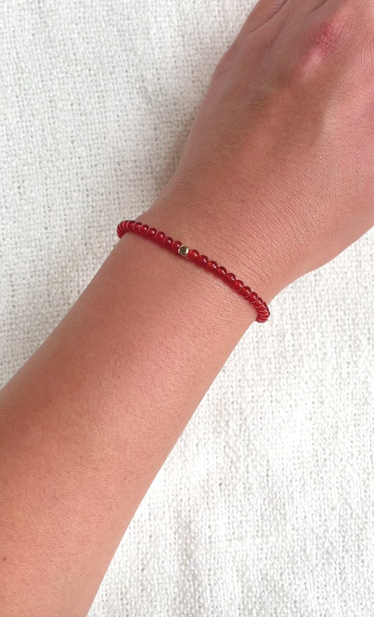 The Vitality Ritual Bracelet – Carnelian