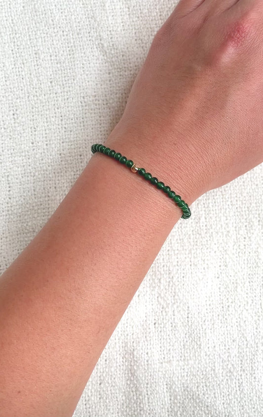 The Vital Wellbeing Ritual Bracelet – Green Jade