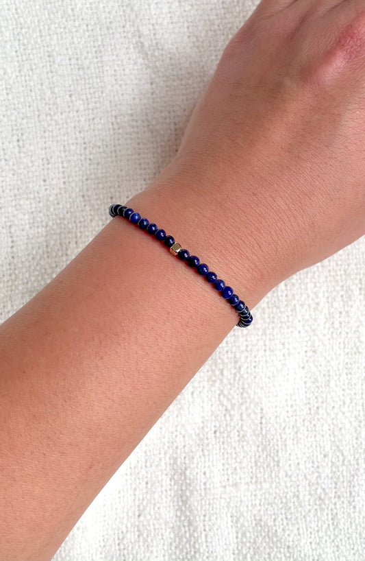 The Wisdom Ritual Bracelet – Lapis Lazuli