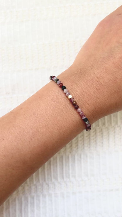 The Alignment Ritual Bracelet – Mixed Tourmaline