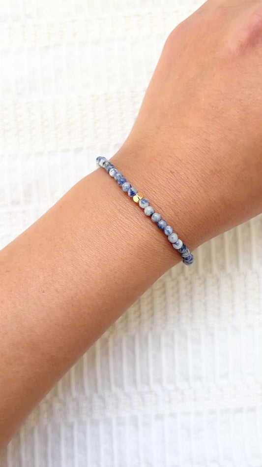 The Stillness Ritual Bracelet – Sodalite