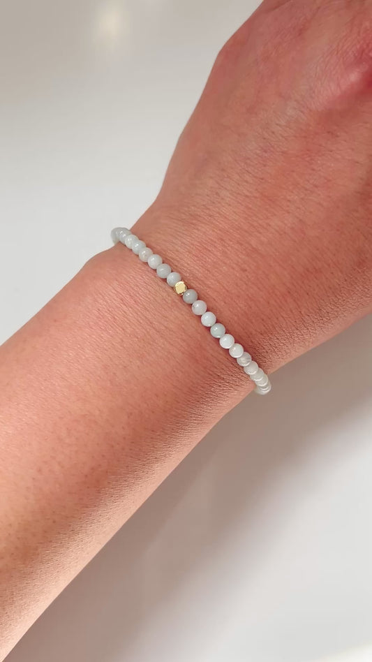 The Courage Ritual Bracelet – Amazonite & Gold-Filled