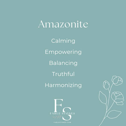 The Courage Ritual Bracelet – Amazonite & Gold-Filled