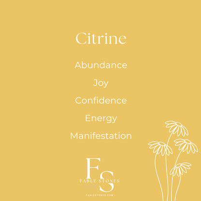 The Optimism Ritual Bracelet – Citrine & Gold-Filled