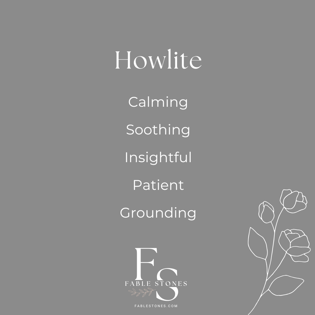 The Stillness Ritual Bracelet – White Howlite & Gold-Filled