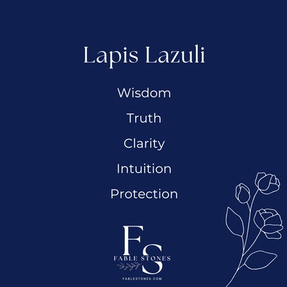 The Wisdom Ritual Bracelet – Lapis Lazuli & Gold-Filled