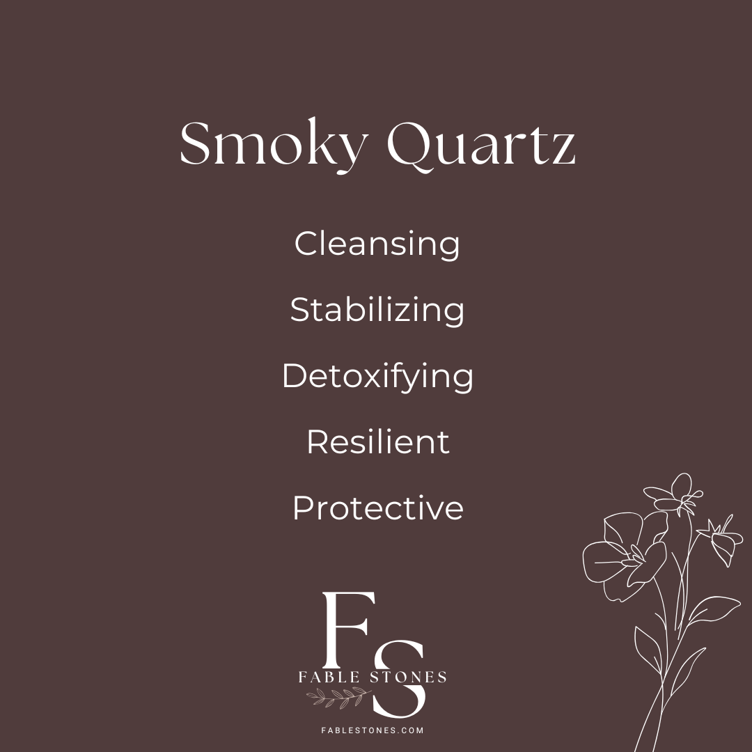 The Resilience Ritual Bracelet – Smoky Quartz & Gold-Filled