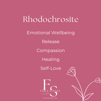 The Healing Ritual Bracelet – Rhodochrosite