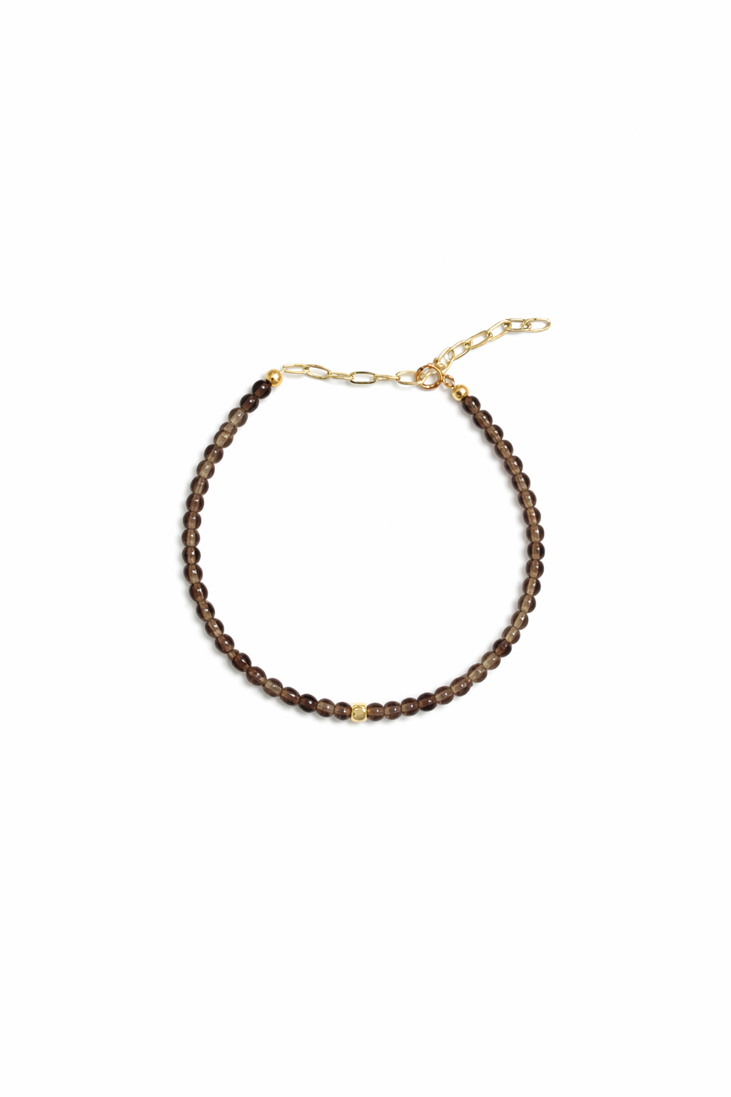 Smoky Quartz and Gold-Filled Bracelet Fable Stones
